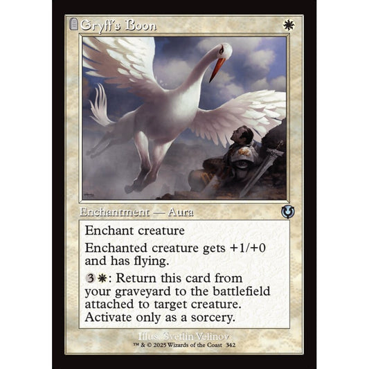 Gryff's Boon, 342, uncommon, Magic: The Gathering, Innistrad Remastered