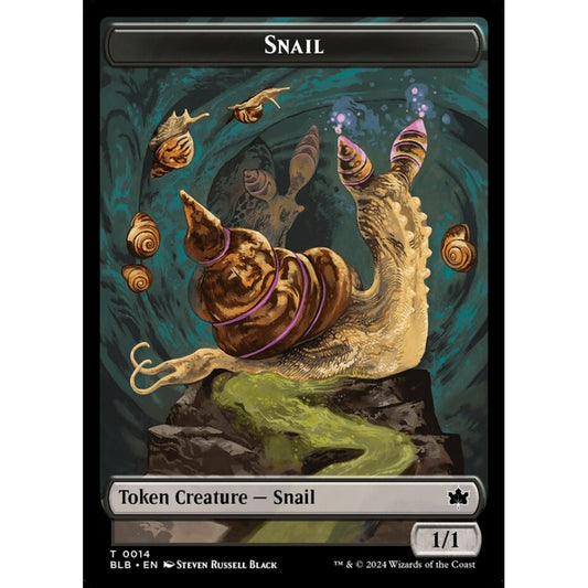 Snail, 14, common, Magic: The Gathering, Bloomburrow