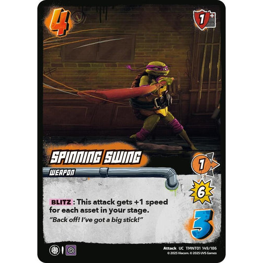 Spinning Swing 149/186 TMNT01 Universus Teenage Mutant Ninja Turtles Attack UC