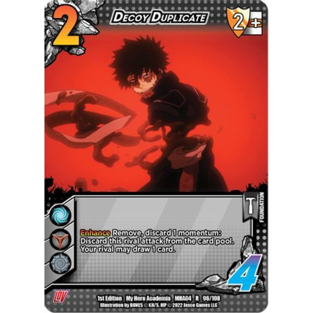 Decoy Duplicate, 096/108, R, UniVersus, MHA04 League of Villains