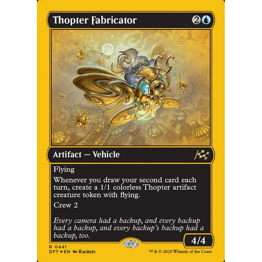 Thopter Fabricator, 441, rare, Magic: The Gathering, Aetherdrift