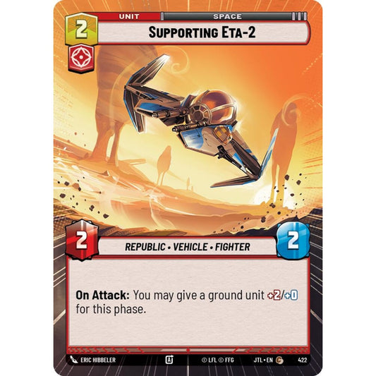 Supporting Eta-2, C, JTL 422) Hyperspace, Star Wars Unlimited