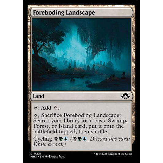 Foreboding Landscape, 221, common, Magic: The Gathering, Modern Horizons 3
