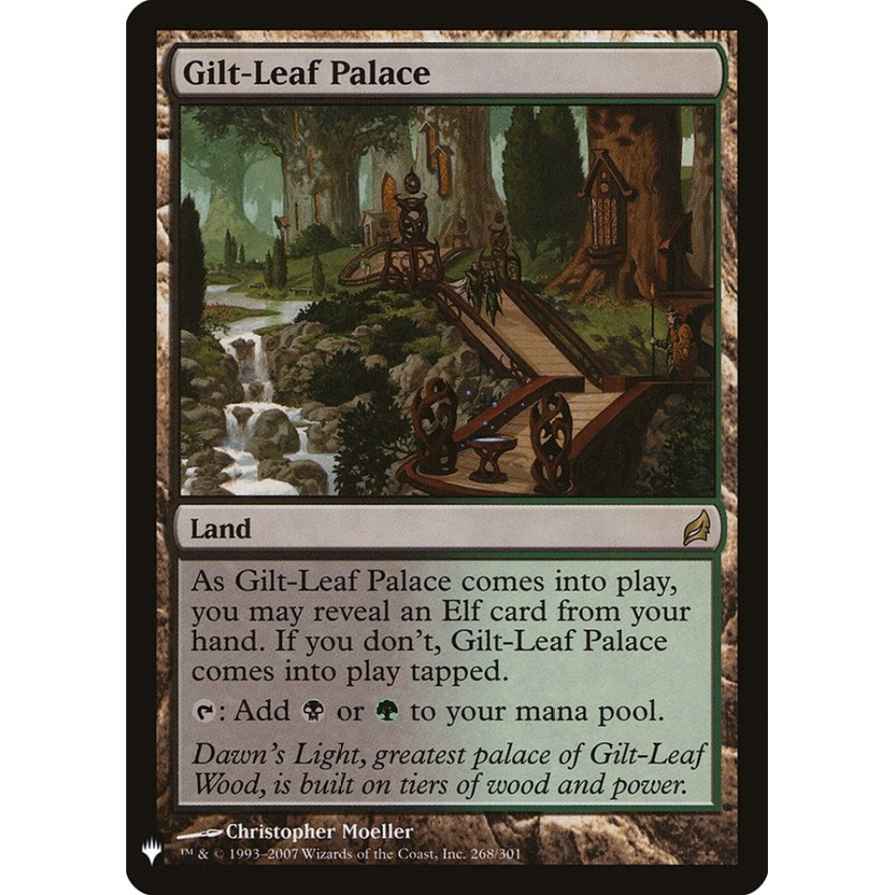 Gilt-Leaf Palace rare LRW-268 Magic the Gathering The List