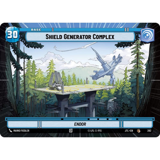Shield Generator Complex, C, JTL 282) Hyperspace, Star Wars Unlimited