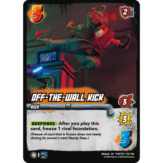 Off-the-Wall Kick 170/186 TMNT01 Universus Teenage Mutant Ninja Turtles Attack UC