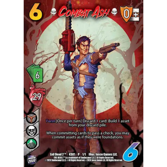 Combat Ash, 1/1, P, UniVersus, Promos