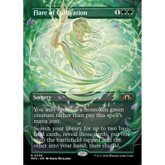 Flare of Cultivation, 338, rare, Magic: The Gathering, Modern Horizons 3