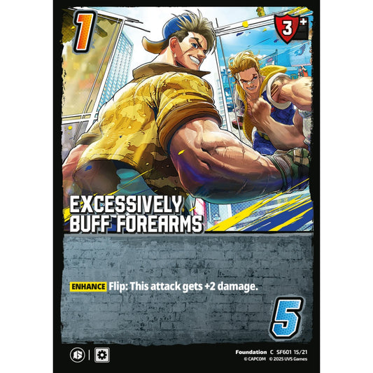 Excessively Buff Forearms 15/21 SF601 Universus Street Fighter 6: Challanger Series Ryu&Luke Foundation C
