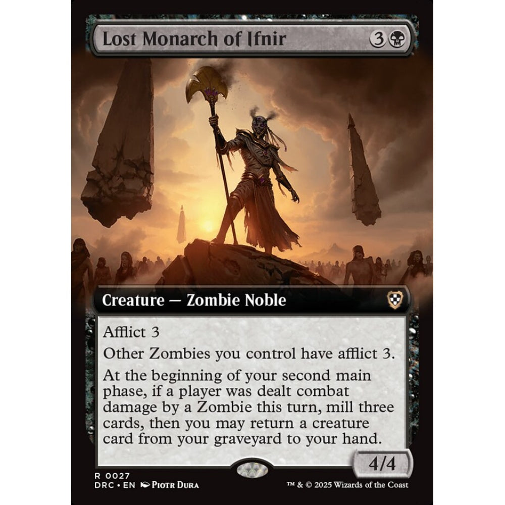 Lost Monarch of Ifnir, 27, rare, Magic: The Gathering, Aetherdrift Commander