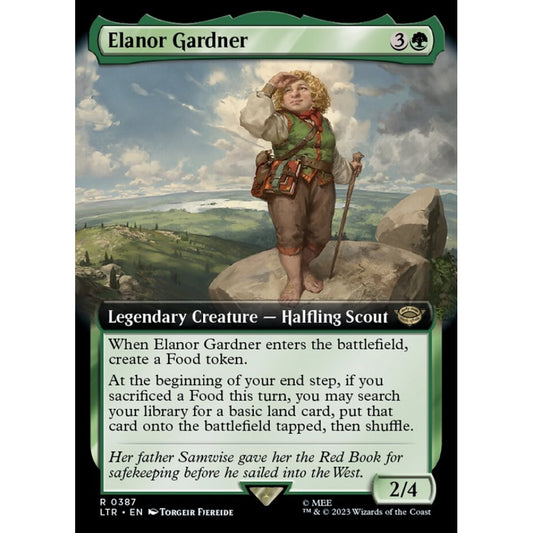 Elanor Gardner, rare, 387, Magic the Gathering, The Lord of the Rings: Tales of Middle-earth