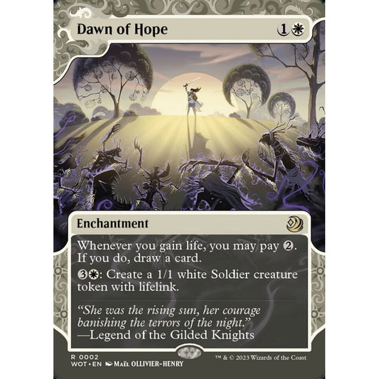 Dawn of Hope rare 2 Magic the Gathering Wilds of Eldraine: Enchanting Tales