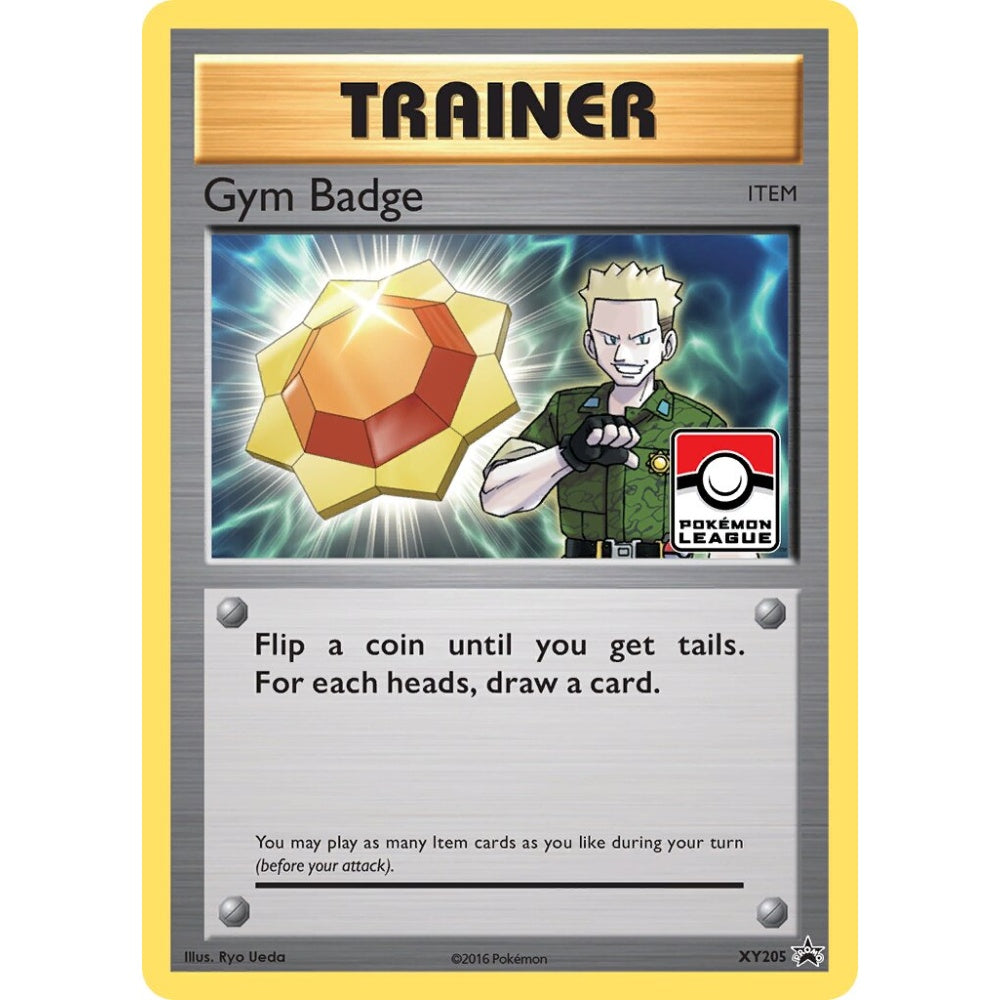 Gym Badge Promo XY205 Pokemon Card Game XY Promos