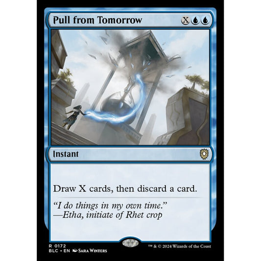 Pull from Tomorrow, 172, rare, Magic: The Gathering, Bloomburrow