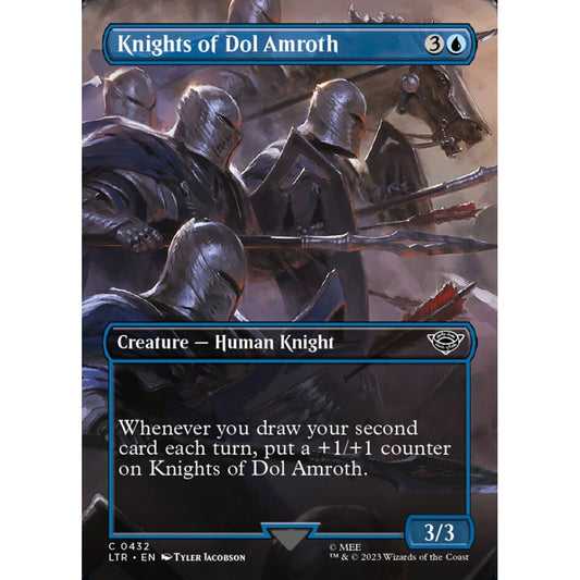 Knights of Dol Amroth, common, 432, Magic the Gathering, The Lord of the Rings: Tales of Middle-earth