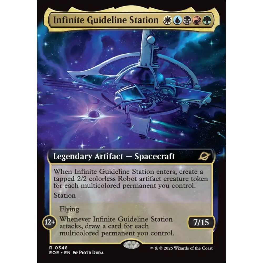 Infinite Guideline Station rare 348 Magic the Gathering Edge of Eternities