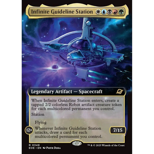 Infinite Guideline Station rare 348 Magic the Gathering Edge of Eternities