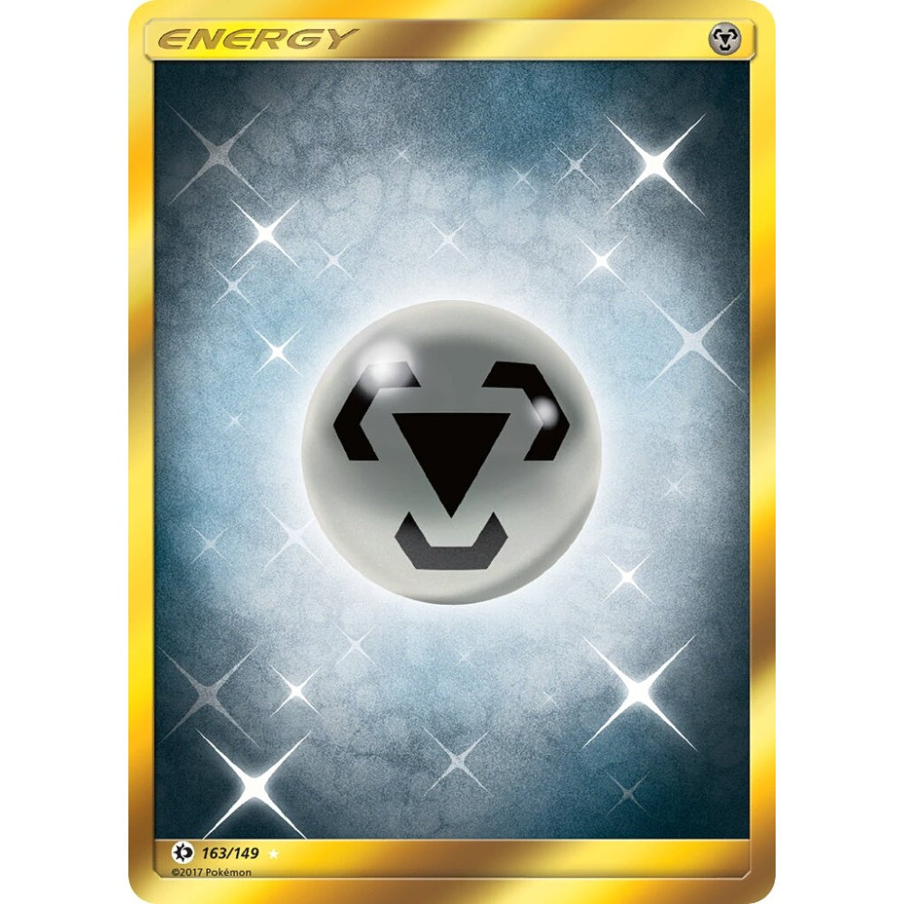 Metal Energy Rare Secret 163/149 Pokemon Card Game Sun & Moon