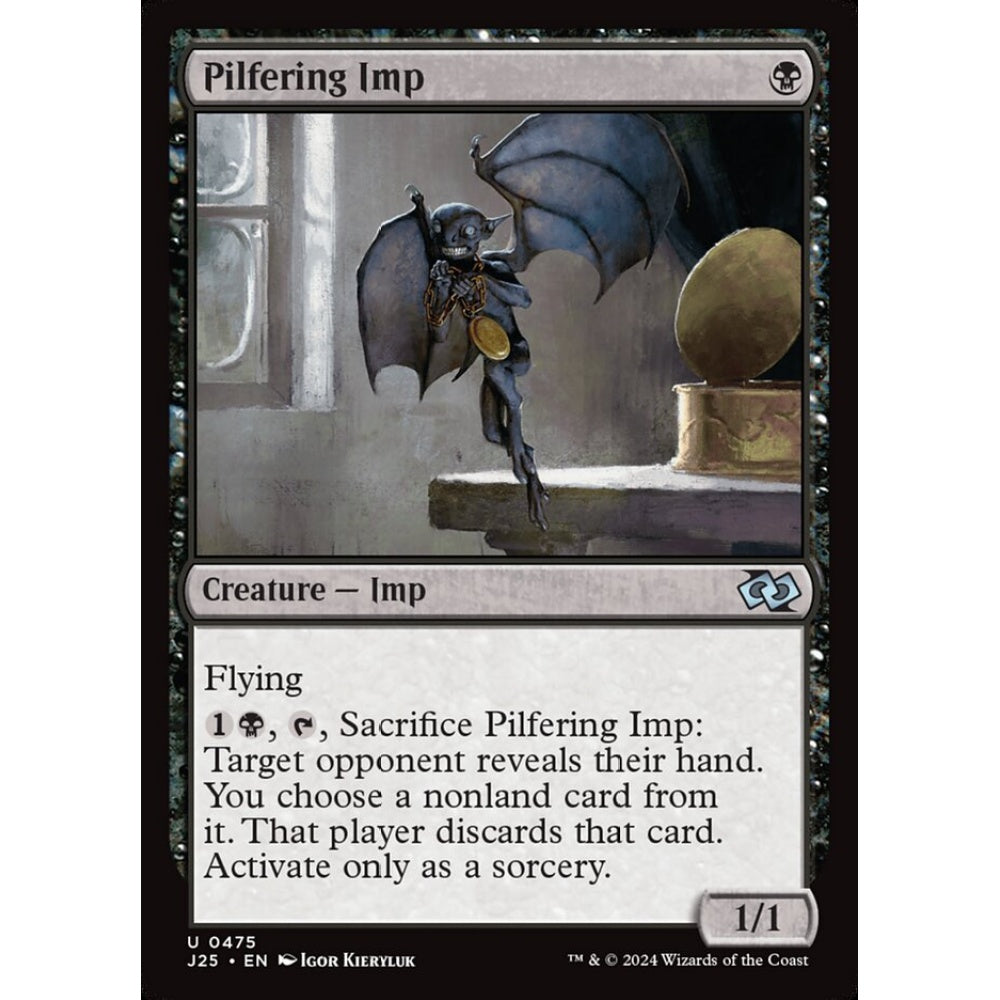 Pilfering Imp, 475, uncommon, Magic: The Gathering, Foundations Jumpstart