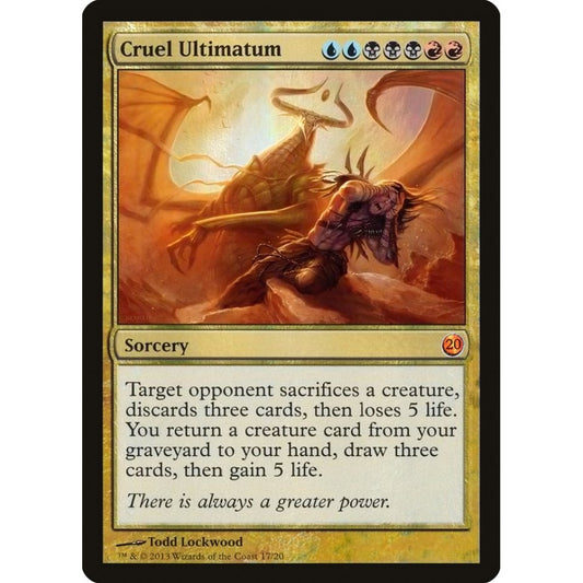 Cruel Ultimatum mythic 17 Magic the Gathering From the Vault: Twenty