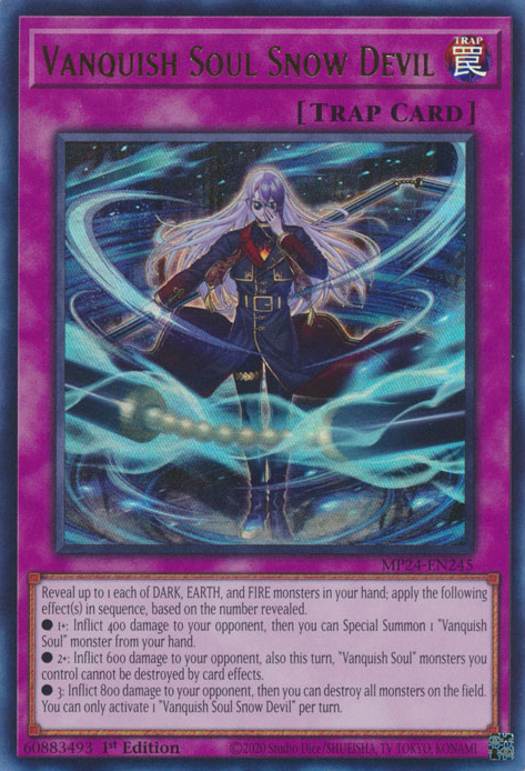 Vanquish Soul Snow Devil AGOV-EN078 Common Common Yu-Gi-Oh Age of Overlord in Art