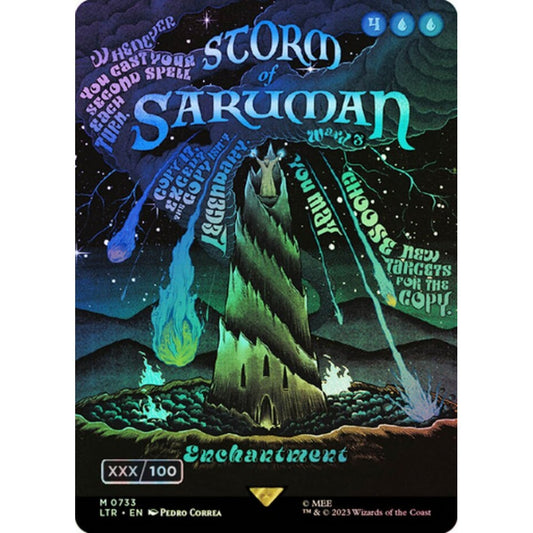 Storm of Saruman, mythic, 733z, Magic the Gathering, The Lord of the Rings: Tales of Middle-earth