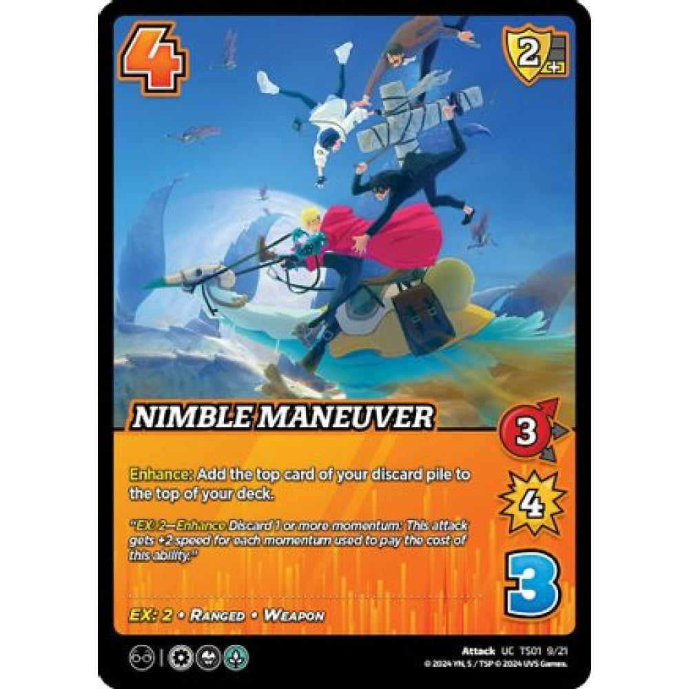 Nimble Maneuver, 9/21, UC, UniVersus, Cowboy Bebop & Trigun Stampede