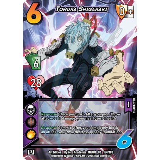 Tomura Shigaraki, 154/180, UC, UniVersus, MHA01 My Hero Academia