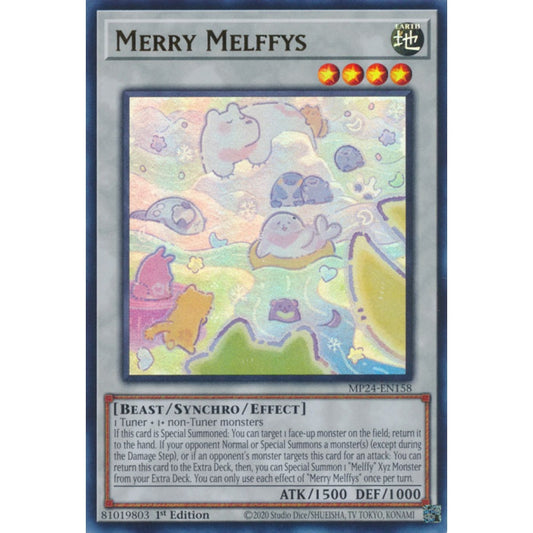 Merry Melffys MP24-EN158 Ultra Ultra Rare Yu-Gi-Oh 25th Anniversary Tin: Dueling Mirrors in Art