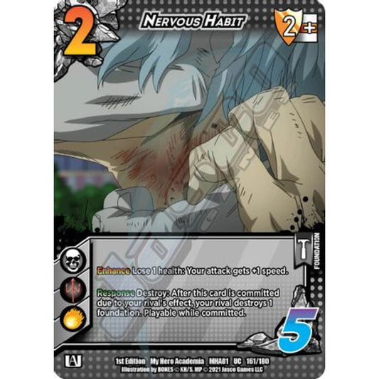 Nervous Habit, 161/180, UC, UniVersus, MHA01 My Hero Academia