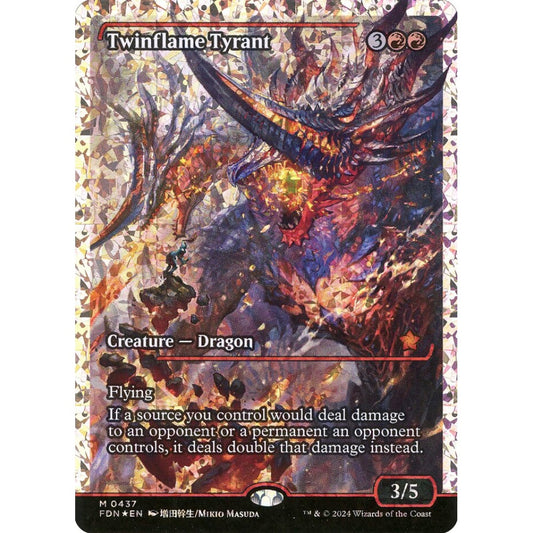Twinflame Tyrant, 437, mythic, Magic: The Gathering, Foundations
