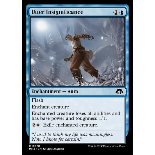 Utter Insignificance, 78, common, Magic: The Gathering, Modern Horizons 3