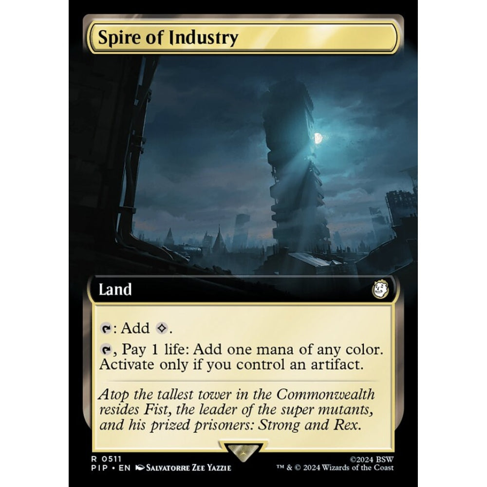 Spire of Industry rare 511 Magic the Gathering Fallout