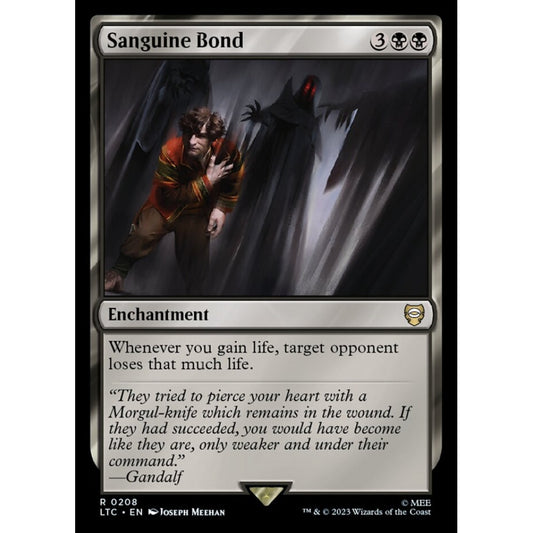 Sanguine Bond, rare, 208, Magic the Gathering, Tales of Middle-earth Commander