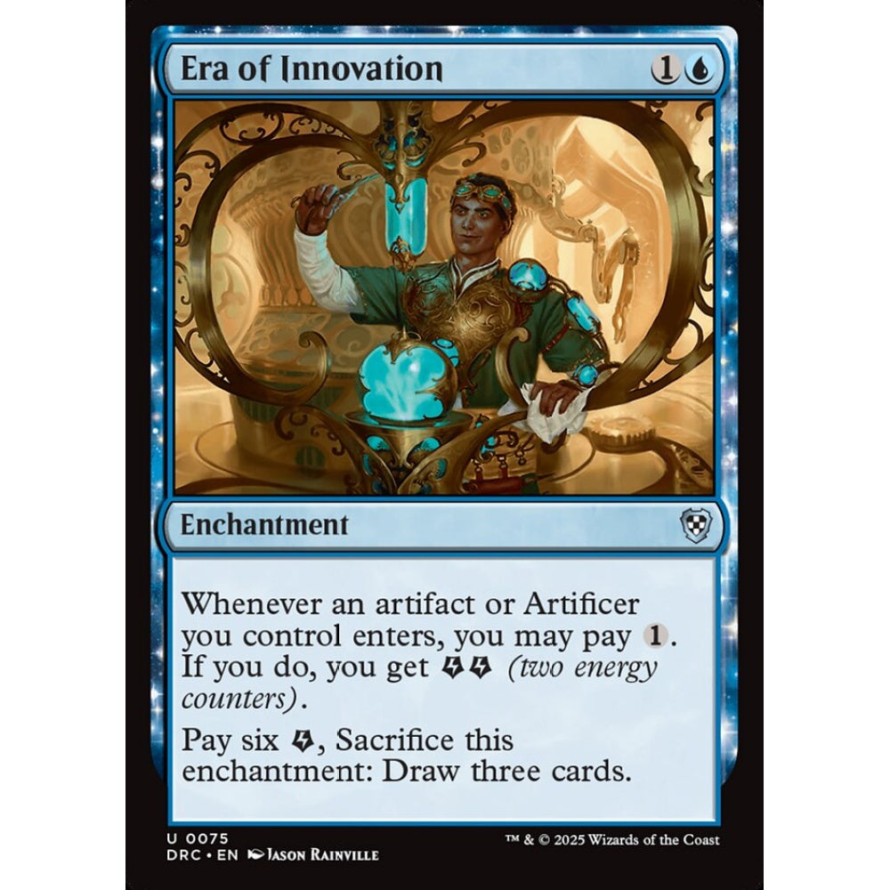 Era of Innovation, 75, uncommon, Magic: The Gathering, Aetherdrift Commander