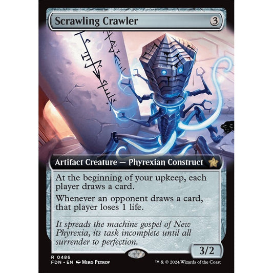 Scrawling Crawler, 486, rare, Magic: The Gathering, Foundations