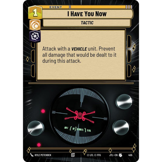 I Have You Now, U, JTL 455) Hyperspace, Star Wars Unlimited