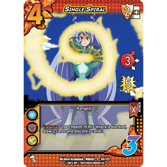 Single Spiral, 39/122, C, UniVersus, MHA05 Undaunted Raid