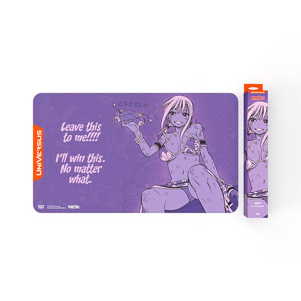 Universus CCG - FAIRY TAIL: All Fired Up! Playmat - Lucy