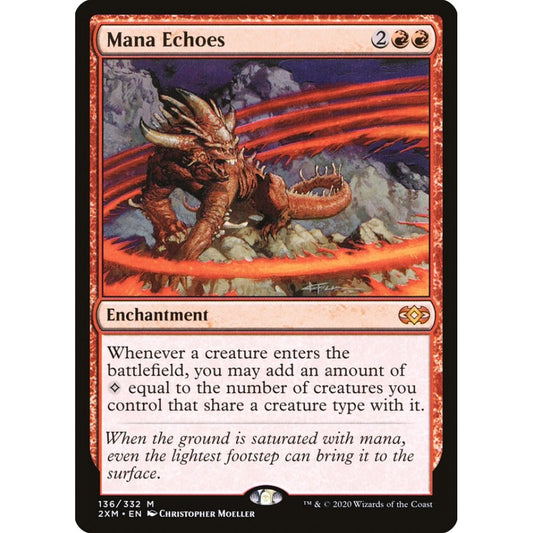 Mana Echoes mythic 136 Magic the Gathering Double Masters