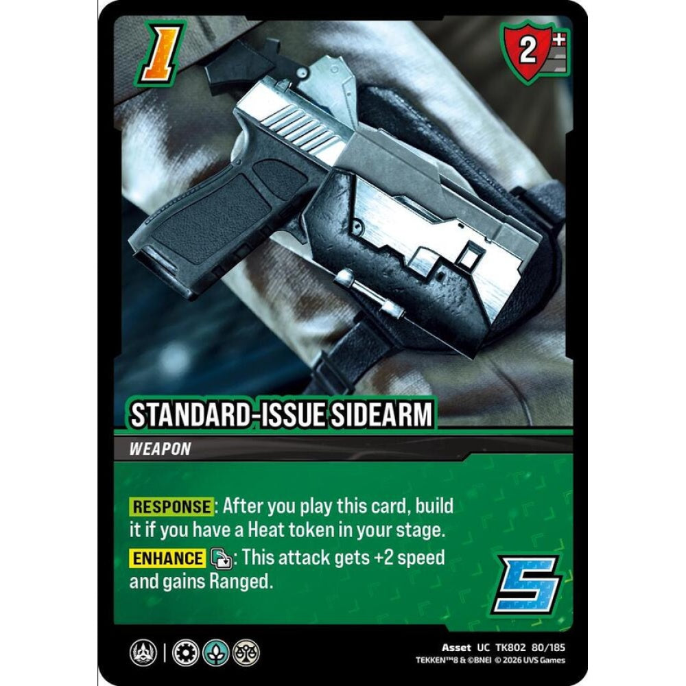 Standard-Issue Sidearm 80/185 TK802 Universus Tekken 8 Asset UC
