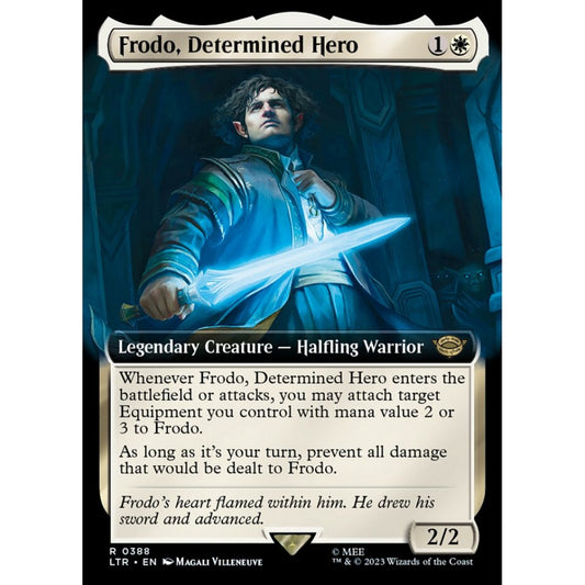 Frodo, Determined Hero, rare, 388, Magic the Gathering, The Lord of the Rings: Tales of Middle-earth