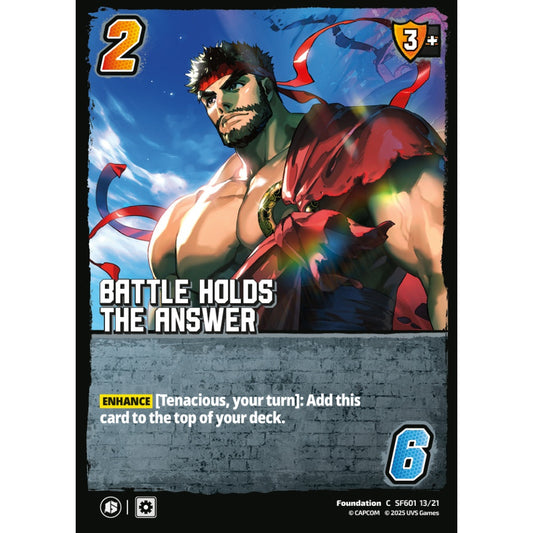 Battle Holds the Answer (C SF601 13/21) (Non-Foil)