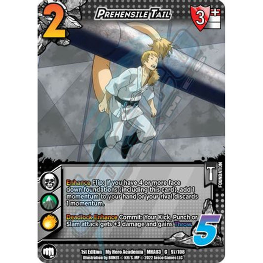 Prehensile Tail, 97/108, C, UniVersus, MHA03 Heroes Clash