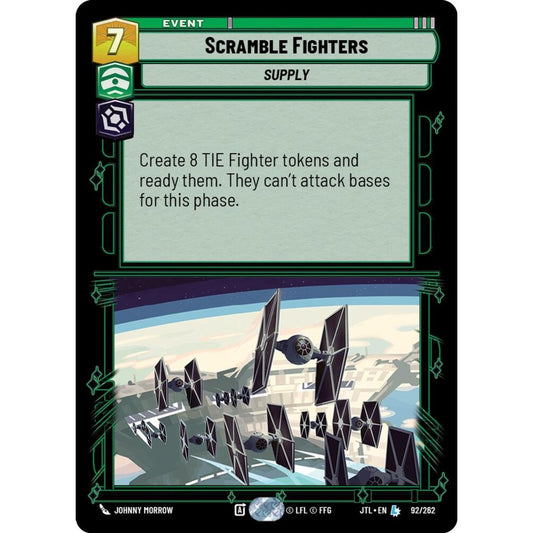 Scramble Fighters, L, JTL 092), Star Wars Unlimited