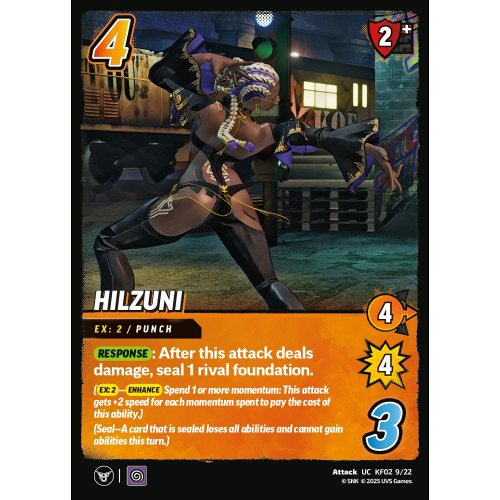 Hilzuni 9/22 KF02 Universus The King of Fighters XV: Challenger Series: Team Rival Attack UC