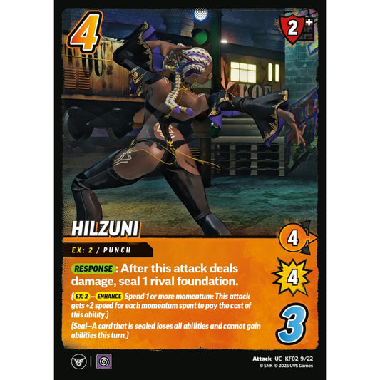 Hilzuni 9/22 KF02 Universus The King of Fighters XV: Challenger Series: Team Rival Attack UC