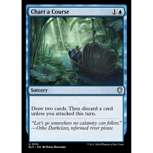 Chart a Course, 110, uncommon, Magic: The Gathering, Bloomburrow