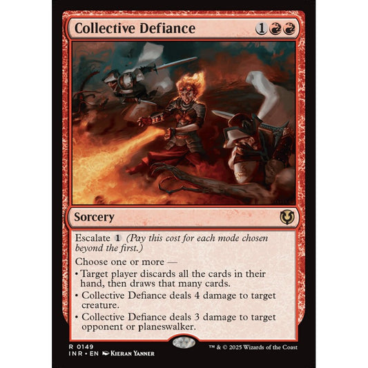 Collective Defiance, 149, rare, Magic: The Gathering, Innistrad Remastered