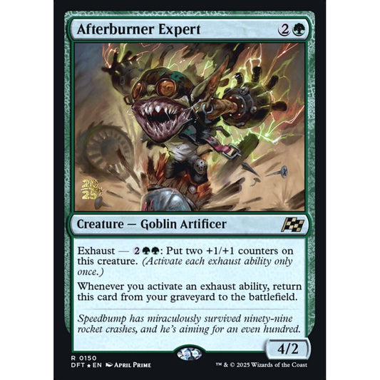 Afterburner Expert rare 150s Magic the Gathering Aetherdrift Promos
